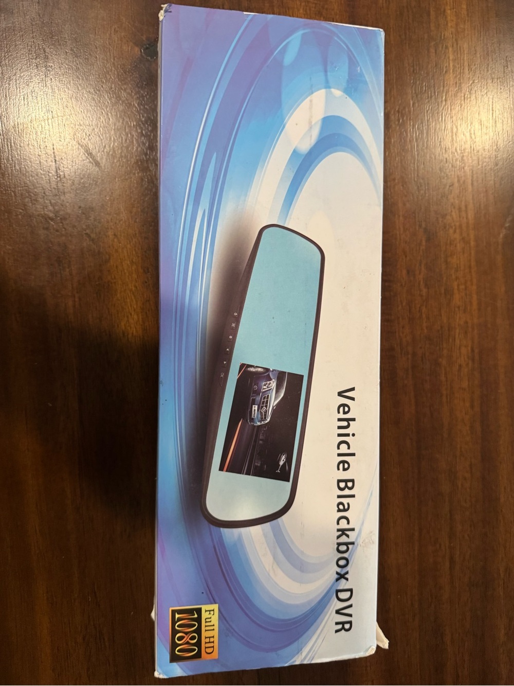 Vehicle Blackbox DVR Rearview Mirror Dash Cam Full HD 1080